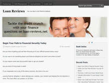 Tablet Screenshot of loan-reviews.net